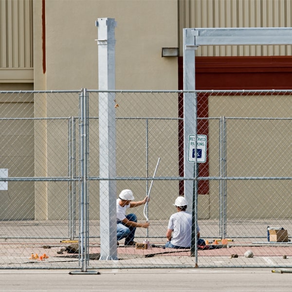 how long can i lease the temporary fence for my construction site or event in Wellesley